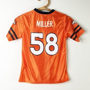 Kids Broncos football jersey 58 Miller Small 6/7